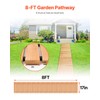 VEVOR Wooden Garden Pathway, 8 ft L x 17 in