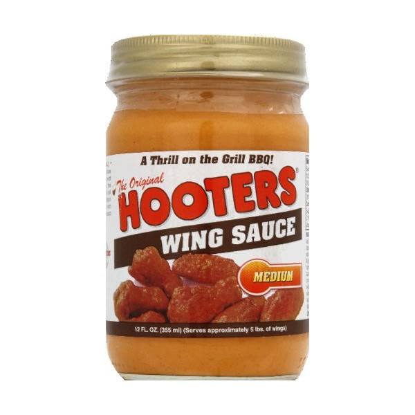 Hooters Sauce Wing Medium