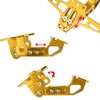 Motoforti Motorcycle License Plate Bracket Fender Eliminate Kit Gold Tone