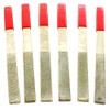 6 Flat Diamond File Jewelers Lapidary Rock Filing Tool
