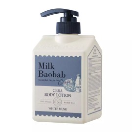 Milk Baobab 밀크바오밥 세라 바디로션 화이트머스크 600ml 1개 [02_600ml × 2개] Milk Baobab Serum Body Lotion White Musk 600ml 1 piece [02_600ml × 2 pieces]