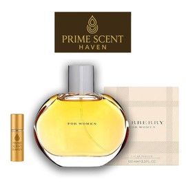 prime scent haven Burbery Women Classic Perfume Eau de Parfum Spray 3.3 oz Bundle with Perfume Atomizer