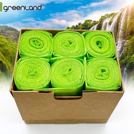 Greenland® Pack of 120 Eco Friendly Bin Liners for Brabantia (Code W & Code B) and with Toftan, Ekoln & Snörpa