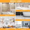 Clear Silicone Sealant, All-Purpose 100% Waterproof Silicone Caulk, Adhesive Caulking