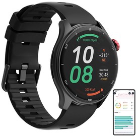 Newgen Medicals Women's Android Smartwatch: Premium GPS Fitness & Fashion Smart Watch, AMOLED Display, Hands-Free Calling (Smartwatch with Phone Function, GPS Multisport Smartwatch)