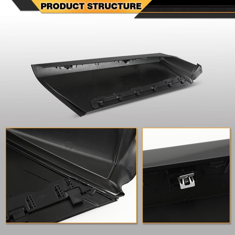 CNNELL Rear Outside D Pillar Molding Trim Compatible with Land