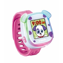 VTech 552803 My First KidiSmartwatch | Smart Watch for Kids with Games, Camera & Step Counter | Suitable for Boys & Girls 3, 4, 5 Years | Pink
