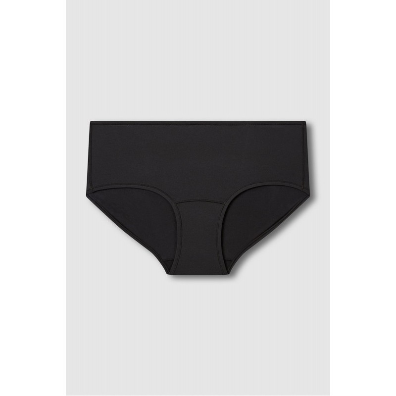 JAJU [JAJU] Women's 720° Stretch Butter Hiphugger Panty_Black