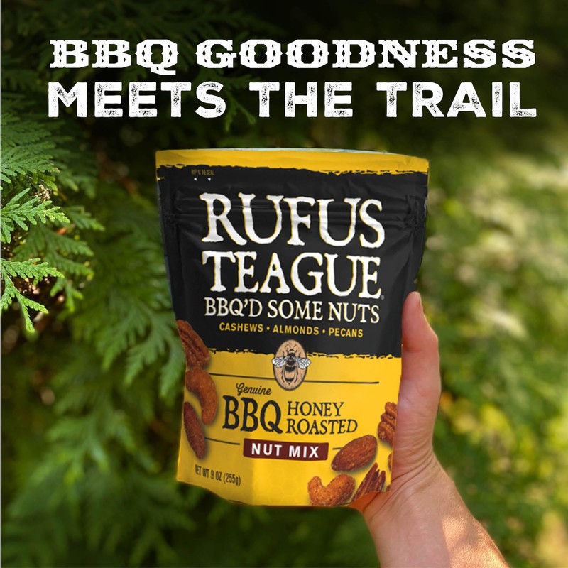 Rufus Teague BBQ Nut Variety Pack – Smoky, Sweet &