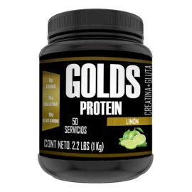 Creatina + Glutamina Suplemento Golds Protein 50serv En Polv