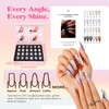 24 Colors Chrome Nail Powder Metallic Mirror Aurora Holographic