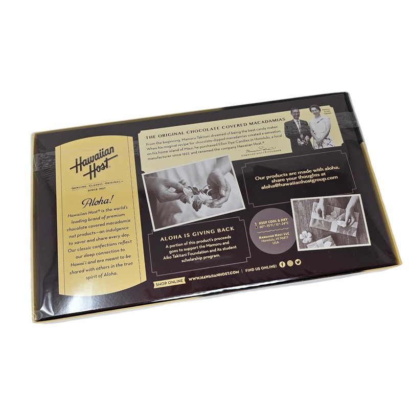 Hawaiian Host AlohaMacs – Premium Milk Chocolate Covered Macadamia Nuts