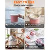 Ice Cream Maker Machine, 1.6 Quarts Double Freezer Bowl