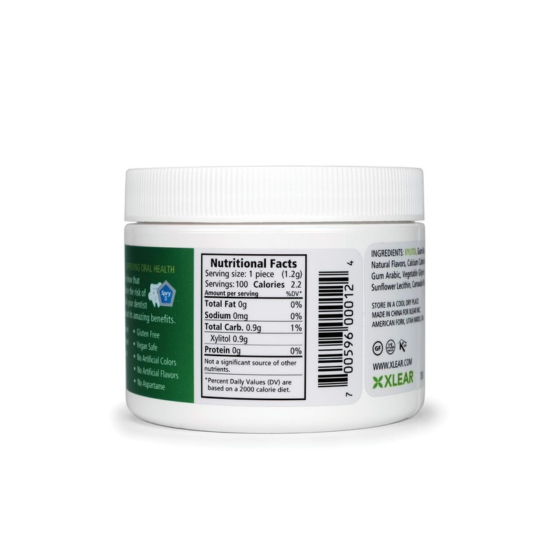 Spry Fresh Natural Xylitol Chewing Gum Dental Defense System -