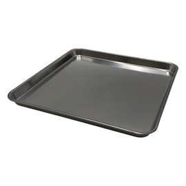 大屋製作所 18-0ステンレス 正角盆 37cm シルバー