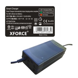 4 Amps Smart Charger Compatible with Bugatti 9.0 Electric Scooter