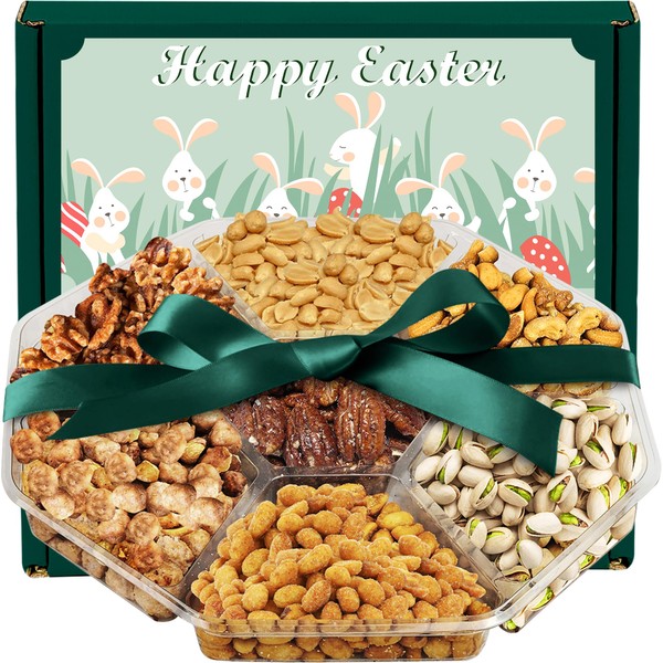 Simple Orchards Easter Nuts Gift Basket - Freashly Packed Nuts