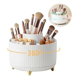 Organizador De Maquillaje Giratorio 360 Para Cosméticos                                                                                               