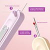 2pcs 2 in 1 Needle Threader Seam Ripper, Plug-in Needle