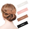4 piezas Deft Hair Bun Maker Donut Hair Bun Tool