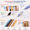 11 Pieces Cute Animal Erasable Gel Pen for School Writing