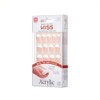 Kiss Salon Acrylic French Nails 28pc Rumour Mill KSA12, white