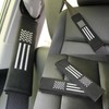 2 PCS Anti-Slip Patriotic Car Seat Belt Cover Pad with