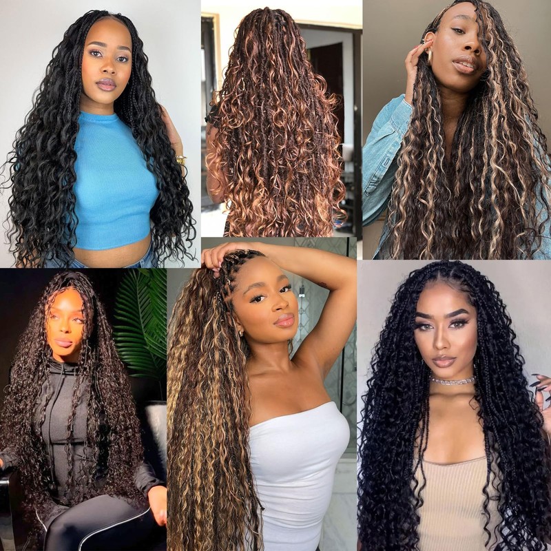XGY Hair Copper Braiding Hair for Boho Braids 80g 16