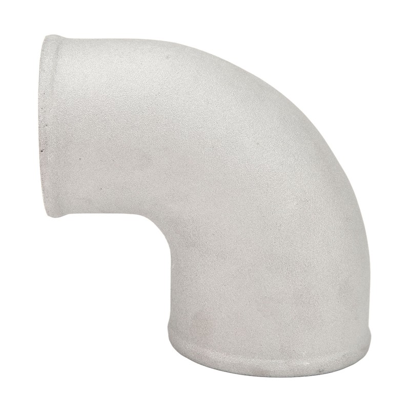 90 Degree Reducing Elbow Pipe Good Sealing Rustproof Cast Aluminum