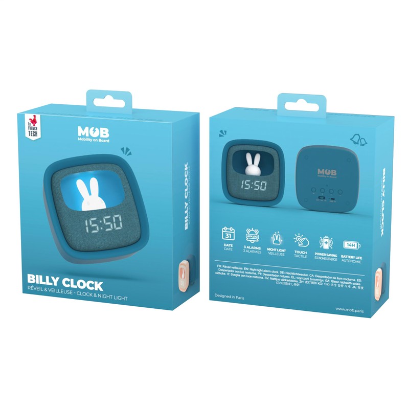 MOB – MOBILITY ON BOARD Billy Clock Kids Rabbit Night