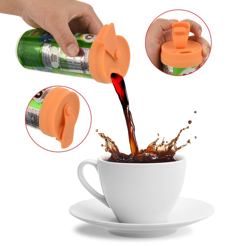 Silicone Slim Can Lids Beverage Can Cover Protector for Slim