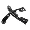 Unbranded Gloss Black Rear Fender Support Brackets For Harley Road