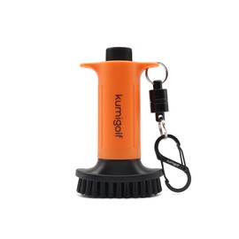 kumigolf® H3 Golf Water Brush - Premium Golf Club Brush with Water Tank for Perfect Club Cleaning & Protection - Magnetic Clip & High Quality Nylon Bristles - Essential Golf Accessories & Gift