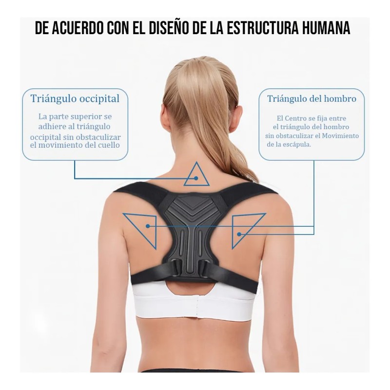 Adjustable Back Shoulder Posture Corrector Belt Clavicle