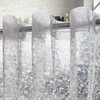 No Hooks Needed Waterproof Shower Curtain Liner PEVA 71" x