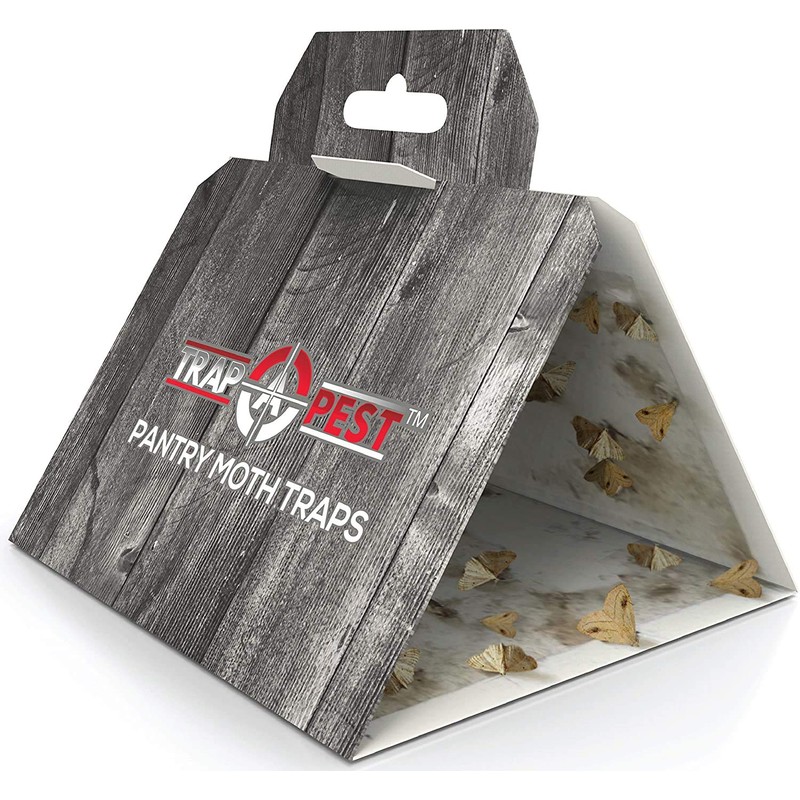 12 Pack Pantry Moth Traps - Safe and Effective for