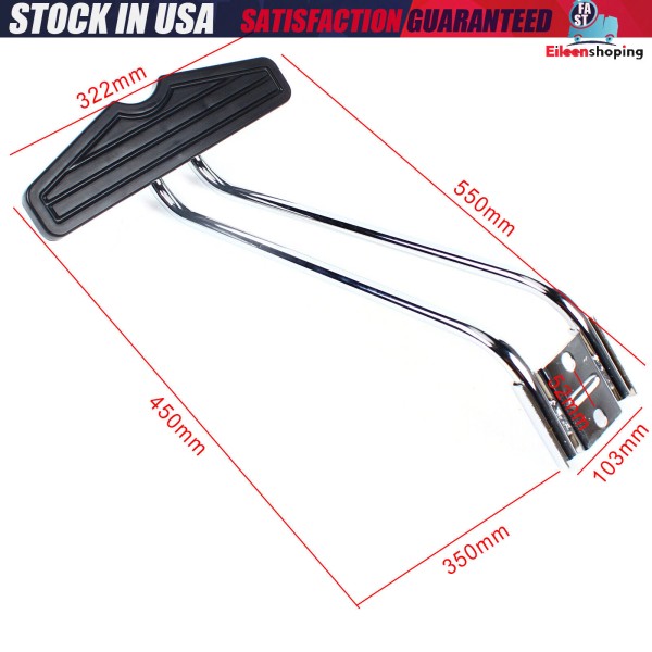 Unbranded Salon Chair Foot Rest Footrest For Hydraulic Barber Chair