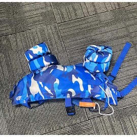 AmazeFan Toddler Swim Vest - 13-30 lbs Toddler Floaties Arm Floaties, Swim Pool Jacket with Adjustable Strap and Storage Bag, Suitable for 1 2 3 Years Old Baby Children Sea Beach