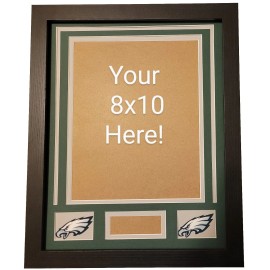Chase PHILADELPHIA EAGLES New 11x14 Custom Frame Kit For 8x10 Photo HURTS KELCE SWIFT