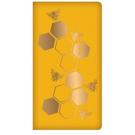 2025 Week To View Slim Bee and Daisy Diary Fashion Diary (Pink)