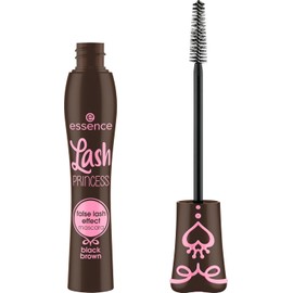 essence Lash PRINCESS false lash effect mascara black brown, volumizing, false lash effect, defining, lengthening (12ml) | Clump-Free Lashes, Conic Fiber Wand, Length & Definition, Brown Mascara, Vegan, Cruelty Free, Paraben Free