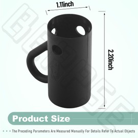 BERPSE 6 Pack 518019002 518366001 Trimmer Storage Caps for Ryobi/Toro/Homelite Brush Cutter, Gas String Trimmer, Straight Shaft Trimmer, Fits Model RY30530 RY30550 RY30570 RY30931 30 cc RY30951