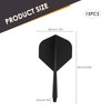 lahnao Pack of 15 Dart Shafts and Dart Flights Made