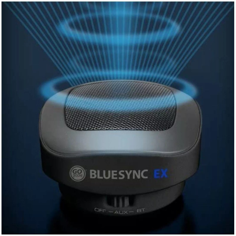 GOgroove Portable Pocket-Sized Rechargeable Bluetooth Speaker with Expanding Bas