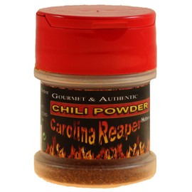Red Carolina Reaper Pepper Powder by Magic Plant - 1/2 Oz - Extremely Hot 2M SHUS - Fine Ground Reaper Chili - No Additives