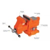 Truper Tornillos Banco Uso Ind Hierro Nodular 4' Truper 18592