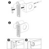 ps FASTFIX - Universal clamp support (2 pieces) for roller