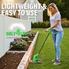 Cordless Weed Wacker 20V, Battery Powered String Trimmer, 10-Inch