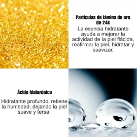 Serum Ácido Hialurónico Colágeno 24k Rutina Skin Care Set 3p                                                                                          