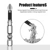 Unbranded 2SET High-Magnetic Screwdriver Drill Bit,Strong Magnetic Durability Drill Bit